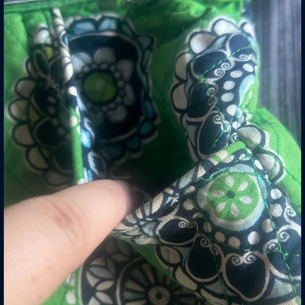 Vera Bradley Green and Black Geometric Bag